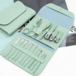Kit de manucure 16 pièces avec étui de voyage portable – Image 3