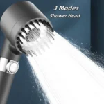 Pommeau de Douche Haute Pression 3 Modes Rotatif 360° – Image 3