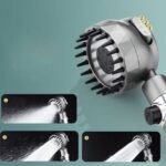 Pommeau de douche haute pression 3 modes rotatif 360°